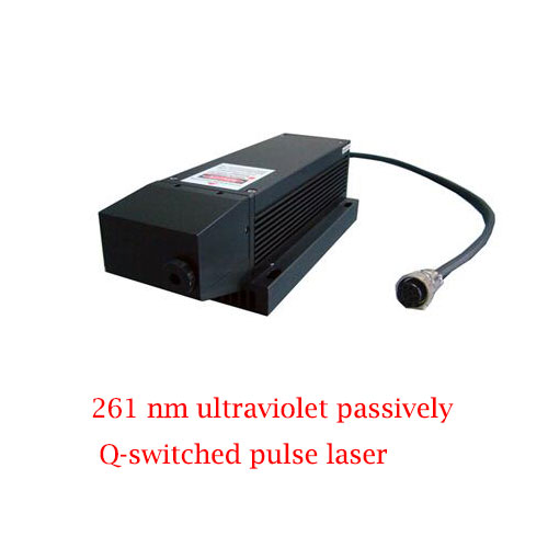 TEC Cooling System 261nm Ultraviolet Passively Q-switched Pulse Laser 0.1~4µJ/1~10mW